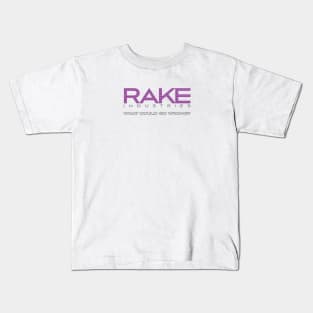 Rake Industries from the novel MAGENTA by Warren Fahy Kids T-Shirt